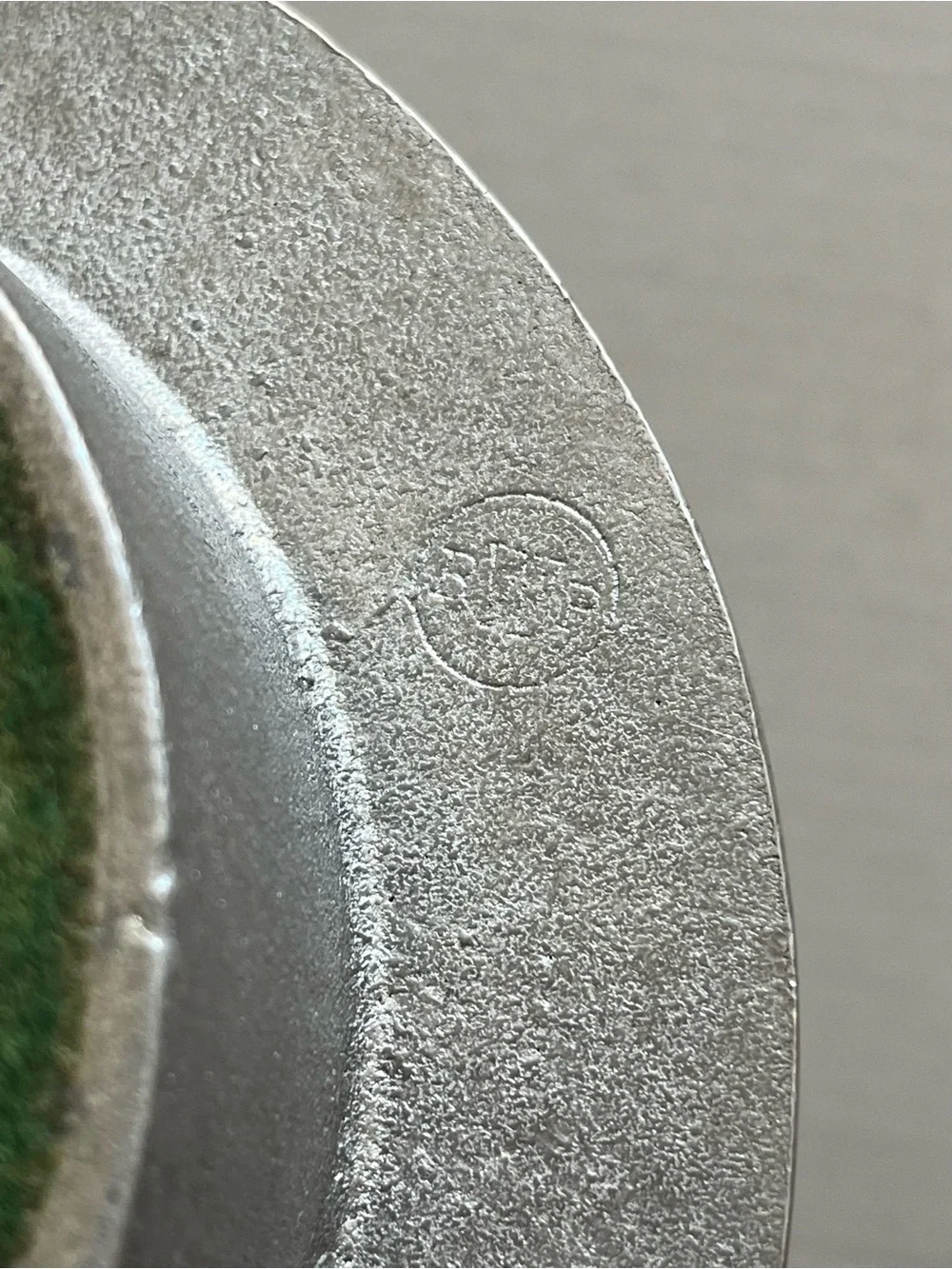 Vintage Pewter Wine Coaster A Dinner Without Wine is Like A Day Without Sunshine